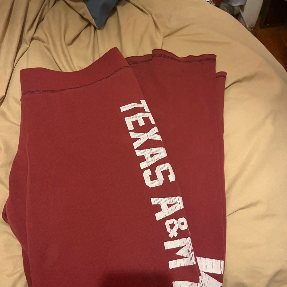 PINK Victoria's Secret Red Sweatpants